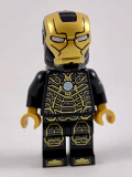 LEGO sh567 Iron Man Mark 41 Armor (Trans-Clear Head)